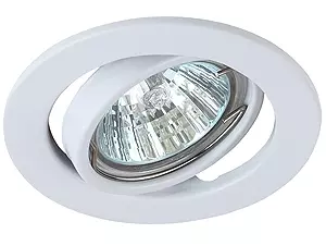 Светильник поворотный ЭРА DL98 белый MR 16